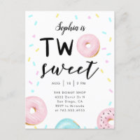 Deux arrosées de beignets sucrés 2e fête d'anniver