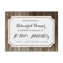 Dîner de répétition pour Mariage campagnard rustiq
