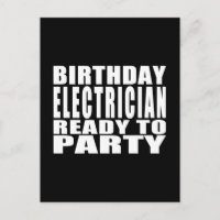 Electriciens : Electricien d'anniversaire prêt à f