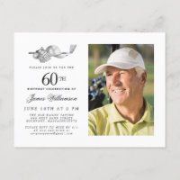 Elégant Classic Golf 60th Birthday Party Photo