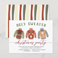 Fête de Noël moderne Tacky Ugly Sweater