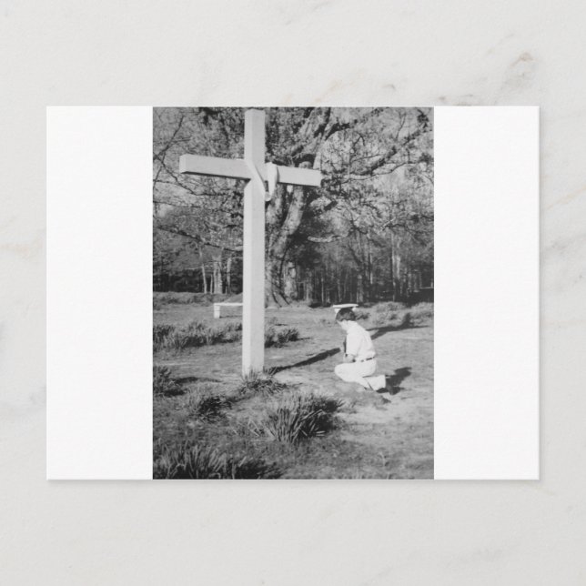 Invitation Carte Postale Fête de Pâques de la Résurrection du Christ (Devant)