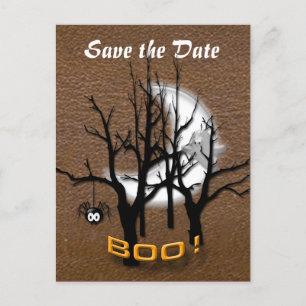 Invitation Carte Postale Fête d'Halloween