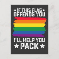 Fierté LGBT Si ce drapeau vous offense Je vous aid