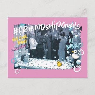 Invitation Carte Postale FRIENDS™| Objectifs d'amitié