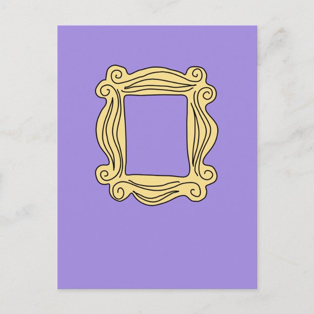 Invitation Carte Postale FRIENDS™| Trame de trou (Devant)