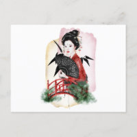 Geisha Girl Artiste japonaise