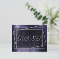 Glitzy Foil | Indigo Midnight Dark Purple Response