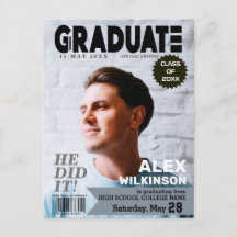 GRADUATE Magazine Couverture Style moderne photo c
