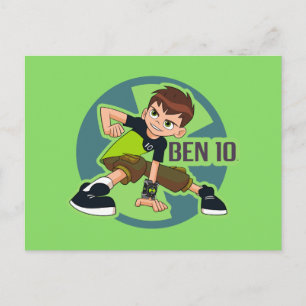 Invitation Carte Postale Graphique de Ben Tennyson Omnitrix