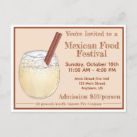 Horchata Orxata Festival Mexicain de Boissons