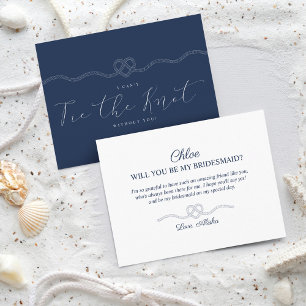 Invitation Carte Postale Je ne peux pas Cravate le noeud sans vous la corde