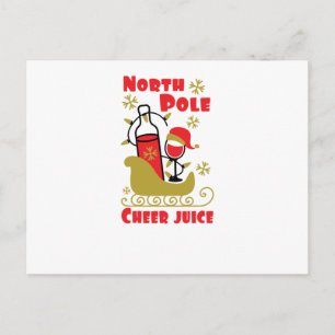 Invitation Carte Postale jus de joie du pôle Nord