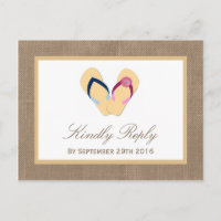 La collection de Mariages Flip Flop Sand Beach Bur