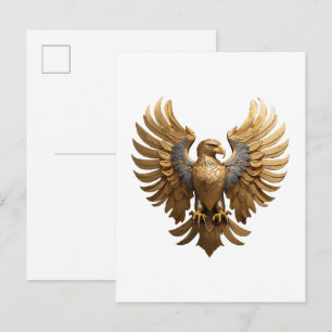 Invitation Carte Postale L'Aigle royal