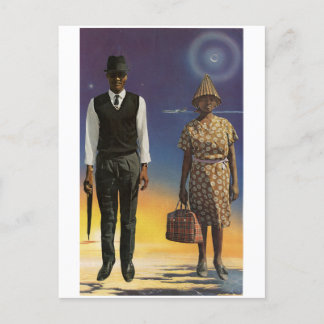 Invitation Carte Postale L'amour dans le ciel -