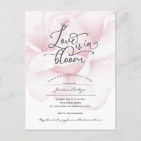 L'amour est en fleur, simple douche nuptiale moder