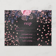 Mariage à petit budget look métallisé rose gold fl
