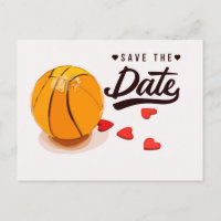 Mariage de Basketball Enregistrer la Date