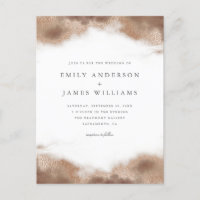 Mariage élégant Gold Ocean Tides