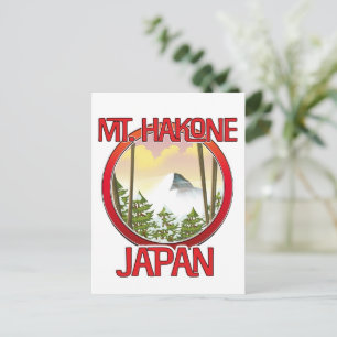 Invitation Carte Postale Mt. Hakone Japon