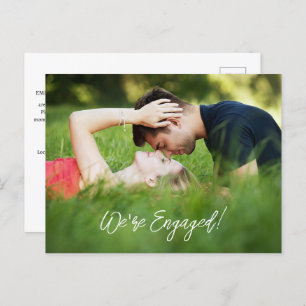 Invitation Carte Postale Nous sommes engagés