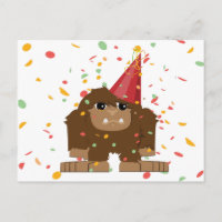 Parti Confetti Sasquatch Bigfoot