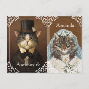 Invitation Carte Postale Partie de fiançailles, douche de fiançailles