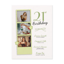 Photo polaroïde tendance Anniversaire