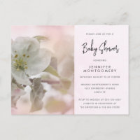 Photographie de Fleur de Pommier Blanche Baby Show