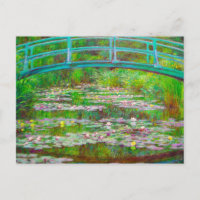 Pont japonais Monet et nappes d'eau