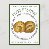 Pouce d'ail Pain Roll Italien Food Festival Chef