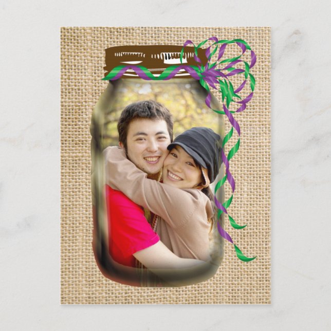 Invitation Carte Postale Renouvellement de vœux de mariage pour les 30 ans  (Devant)