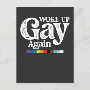 Invitation Carte Postale Réveillez Gay Soutenez à nouveau LGBT Pride