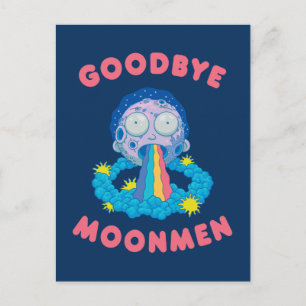Invitation Carte Postale RICK ET MORTY™   Goodbye Moonmen