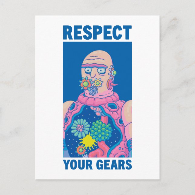 Invitation Carte Postale RICK ET MORTY™ | Respectez vos vitesses (Devant)