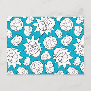 Invitation Carte Postale RICK ET MORTY™   Smith Family Head
