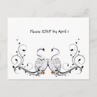 RSVP cygne blanc