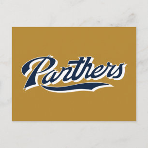 Invitation Carte Postale Script de Panthers FIU