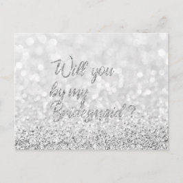 Invitation Carte Postale Serez-Vous Ma Femme D'Accueil Script Parties scint