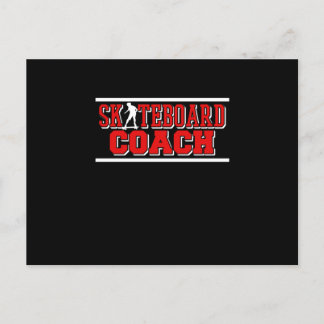 Invitation Carte Postale Skate coach skateboard skateboarding skateboarding