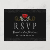 Skeletons d'Halloween et Mariage Correspondant Coe