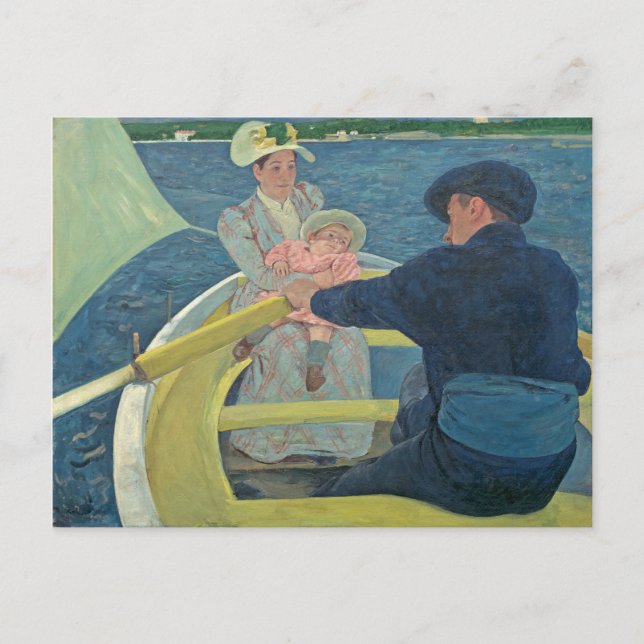 Invitation Carte Postale The Boating Party, 1893-94 (Devant)