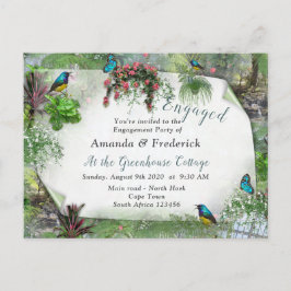 Invitation Carte Postale The Victorian Greenhouse