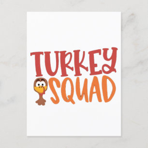 Invitation Carte Postale Turquie Équipe Correspondante Turquie Thanksgiving
