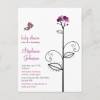 Tweeter Oiseau pourpre Fleur Pots Arbre Baby showe
