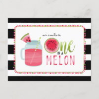 Un Dans Un Melon Watermelon Noir + Blanc Anniversa