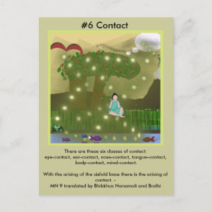 Invitation Carte Postale Utilisation #6 des six sens - de surgir dépendant