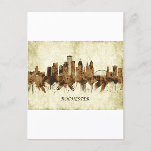 Invitation Carte Postale Ville de Rochester New York