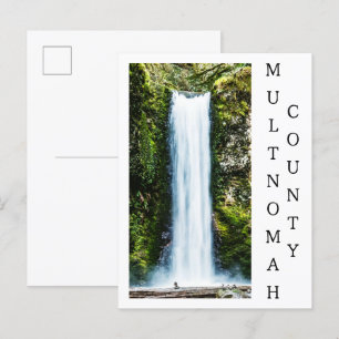 Invitation Carte Postale Wiesendanger Falls Painting